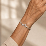 Sabine | Butterfly Crystal Tennis Bracelet