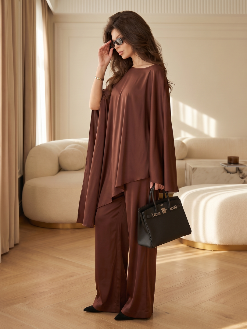 Nevlia | Flow Tunic Wide Leg Set