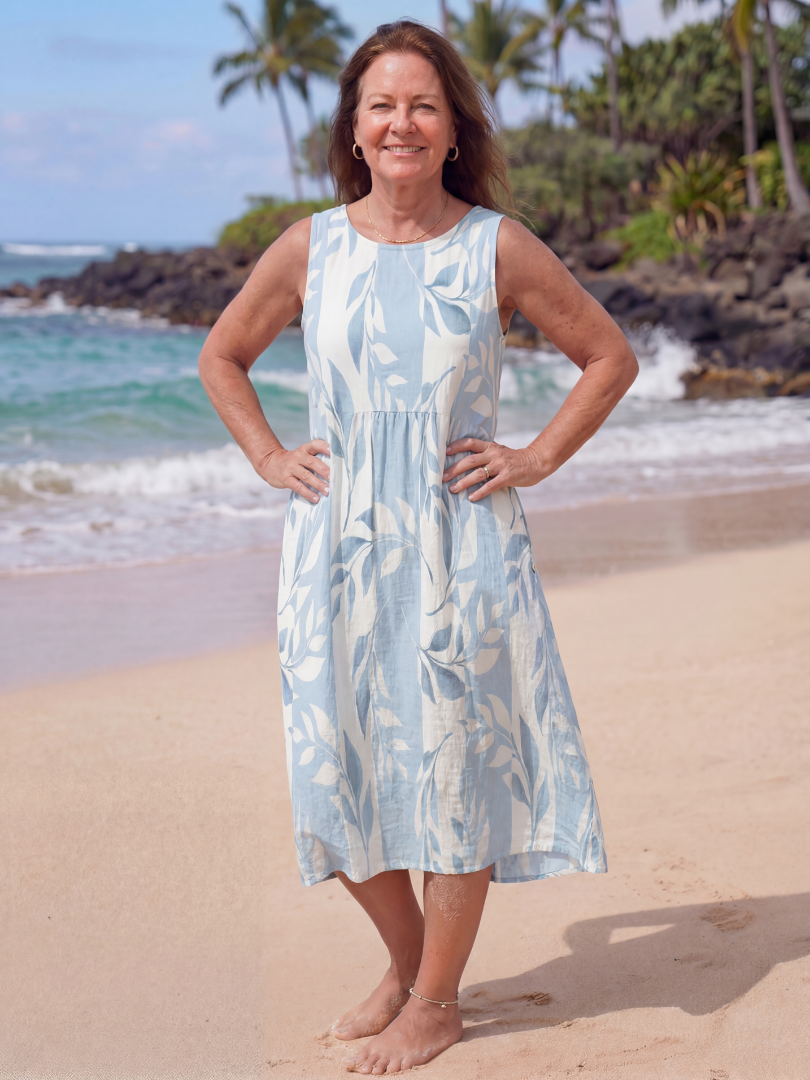 Gialia | Quiet Shore Midi Dress