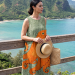 Camra | Ocean Wave Midi Dress