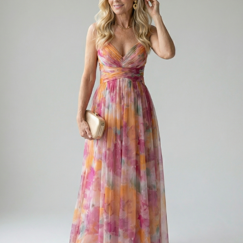 Lunnia | Soft Wrap Maxi Dress