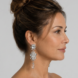 Celeste Earrings - Silver
