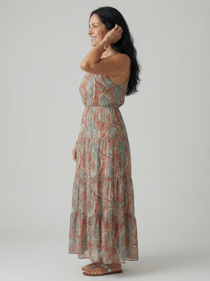 Faendra | Calm Drape Maxi Dress