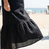 Linna | Easy Drape Midi Dress