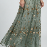 Isana | Halter Bloom Flow Maxi Dress