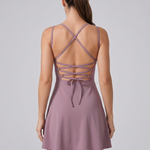 Serarina | V Neck Flared Tennis Dress