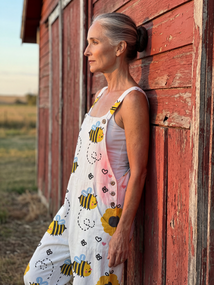Romimarie | Bee Flower Jumpsuit
