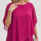 Surisette | Layered Chiffon Two Piece Pant Set