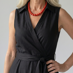 Sennarose | Relaxed Drape Midi Dress