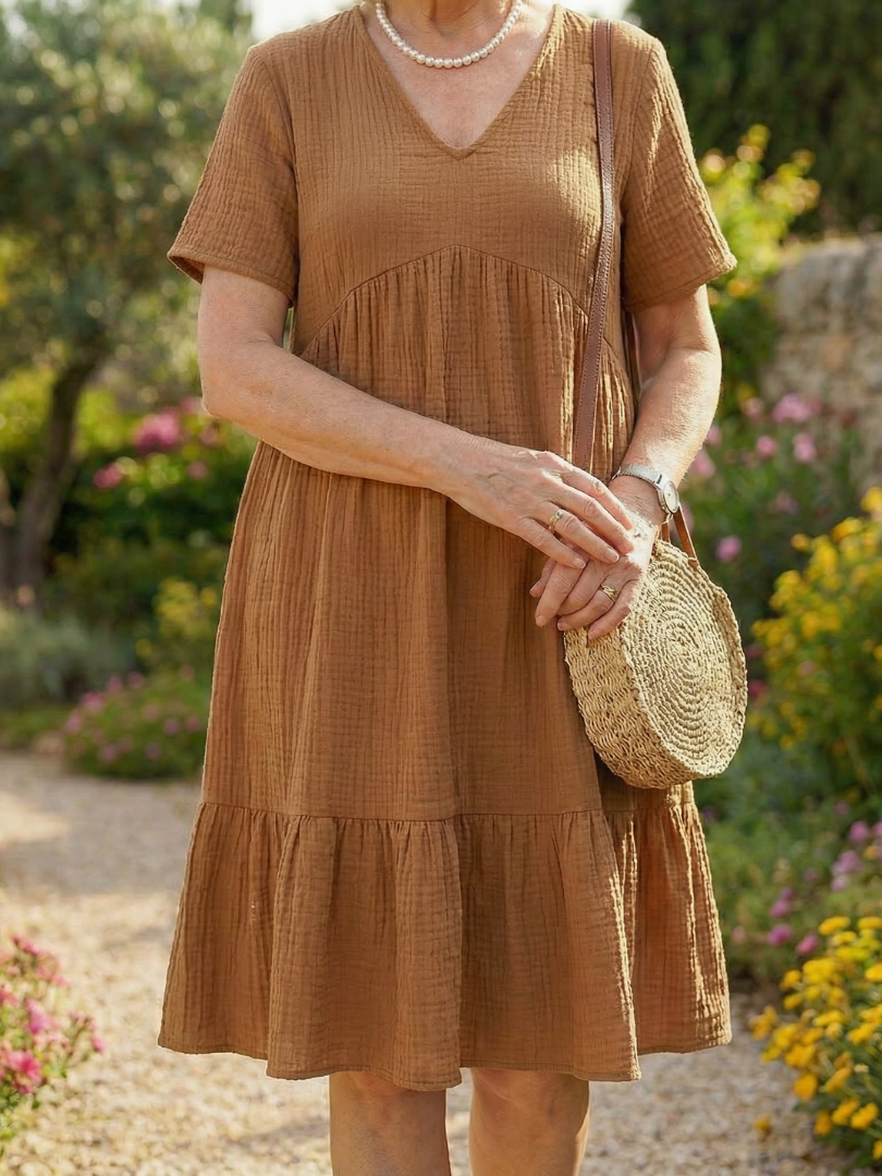 Casla | Woven Ease Dress