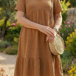 Casla | Woven Ease Dress