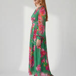 Magdassa | Soft Floral Midi Dress