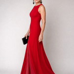 Theawyn | Sleeveless High Neck Maxi Dress