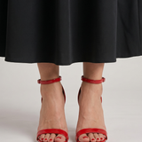 Tovalyn | Open Toe Ankle Strap Stiletto Sandals