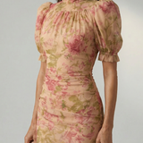 Gretawen | Gentle High Neck Maxi Dress