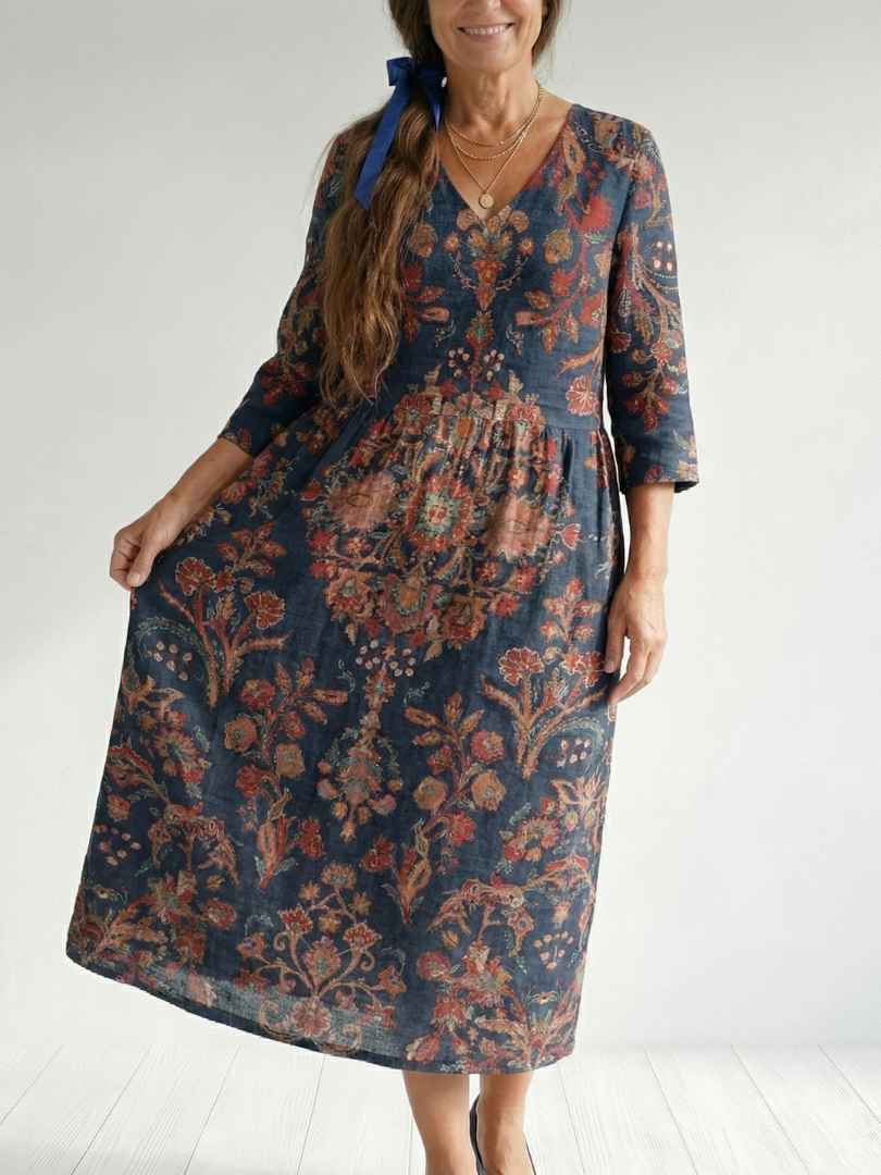 Delvia | Soft Form Midi Dress