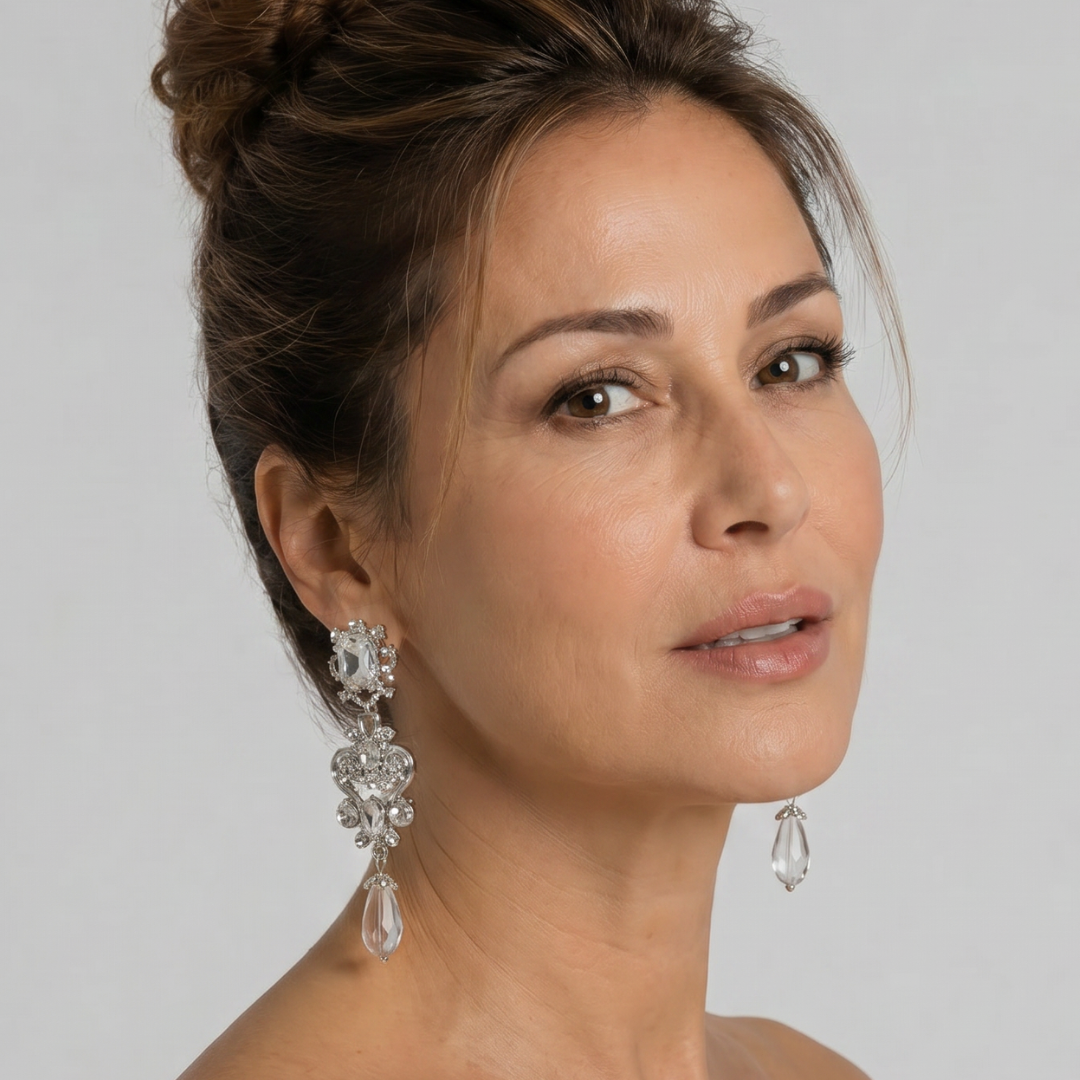 Celeste Earrings - Silver