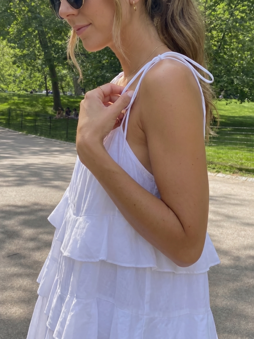 Miline | Ruffle Layers And Relaxed Fit Mini Dress