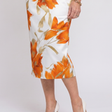 Mirlette | Halter Neck Floral Print Midi Dress