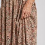 Daline | Vintage Front Three Quarter Sleeve Midi Dress