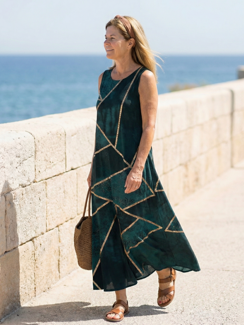 Elobeth | Calm Tide Midi Dress
