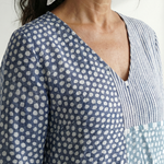 Odania | Fit Patchwork Midi Dress