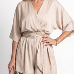 Verenadra | Wrap Waist Knee Length Dress