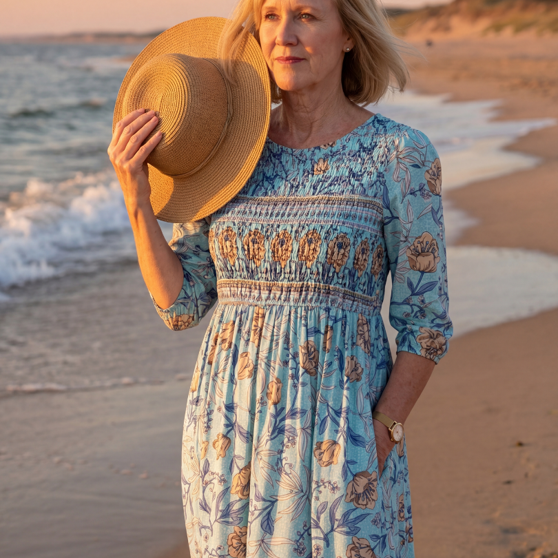 Nilarose | Meadow Gather Midi Dress