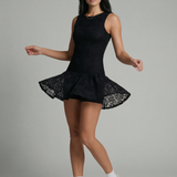 Solwynne | Sleeveless Lace Textured Tennis Dress