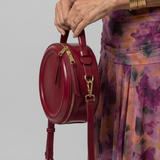 Fiolia | Round Zip Crossbody Shoulder Bag