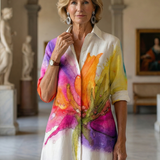 Lunda | Painted Garden Dress