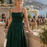 Fiorin | Spaghetti Strap Full Lace Maxi Dress