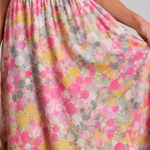 Dalnia | Printed Half Sleeve Midi Dress