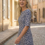 Giana | Coastal Pattern Dress