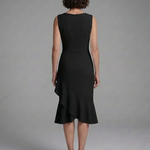 Wrennala | Sleeveless Wrap Detail Midi Dress