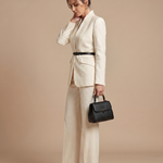 Mirassa | Structured Stand Collar Tailored Suit