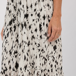 Seretta | Sleeveless Abstract Print Knee Length Dress