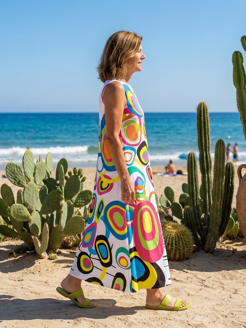 Mera | Playful Flow Maxi Dress