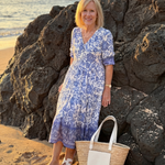 Noralyn | Porcelain Midi Dress