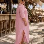 Verenathea | Button Front Collared Relaxed Midi Dress