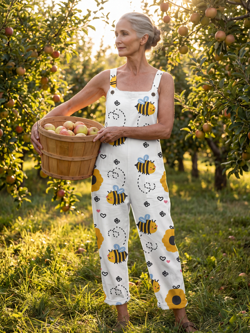Romimarie | Bee Flower Jumpsuit