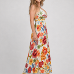 Cladra | Sleeveless Empire Waist Midi Dress