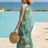 Vionia | Soft Line Midi Dress