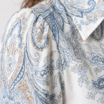 Versette | High Neck Printed Long Sleeve Maxi Dress