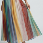 Merdra | Light Stripe Maxi Dress