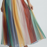 Merdra | Light Stripe Maxi Dress