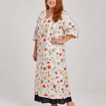 Solsia | Wildflower Print Everyday Swing Midi Dress