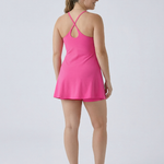 Romirina | Sleeveless Cross Back Tennis Dress