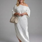 Pruwen | One Shoulder Draped Maxi Dress