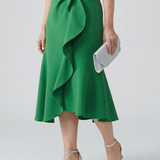 Tamsinla | Simple Drape Midi Dress